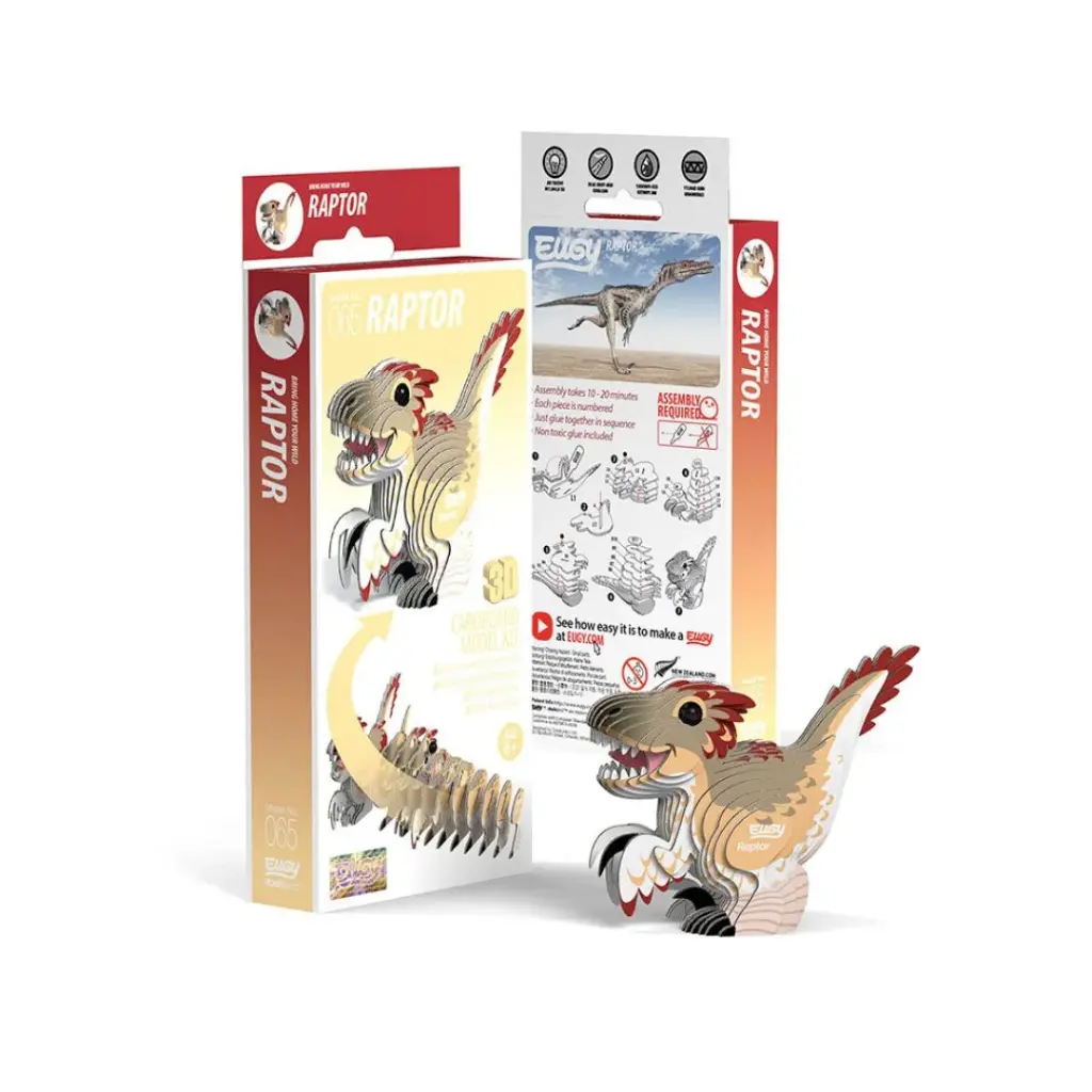 Eugy Velociraptor 3D - Mod. 065
