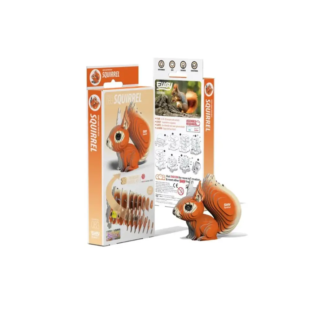 [DOEU-SQR] Eugy Ardilla Arborícola 3D