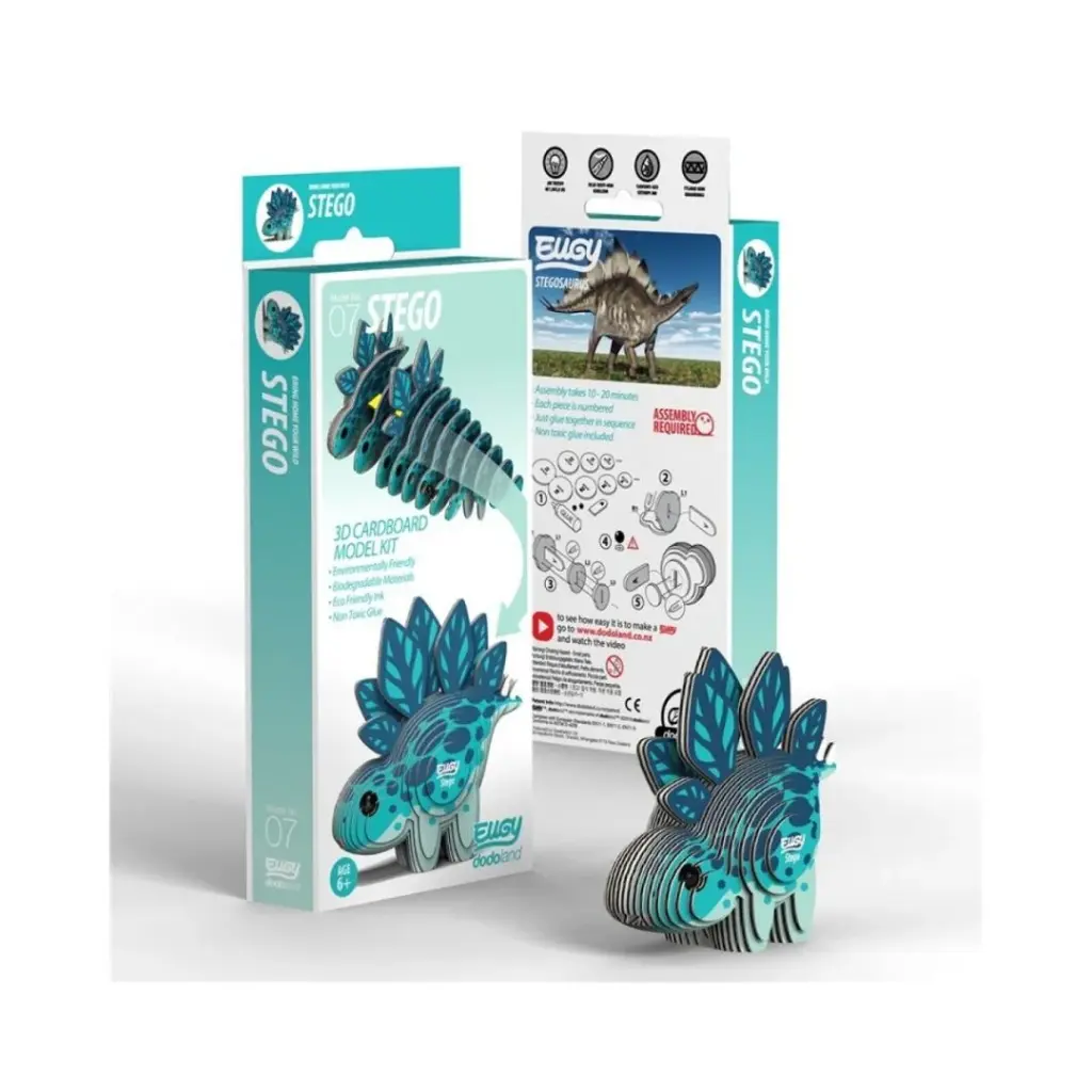 Eugy Stegosaurio 3D