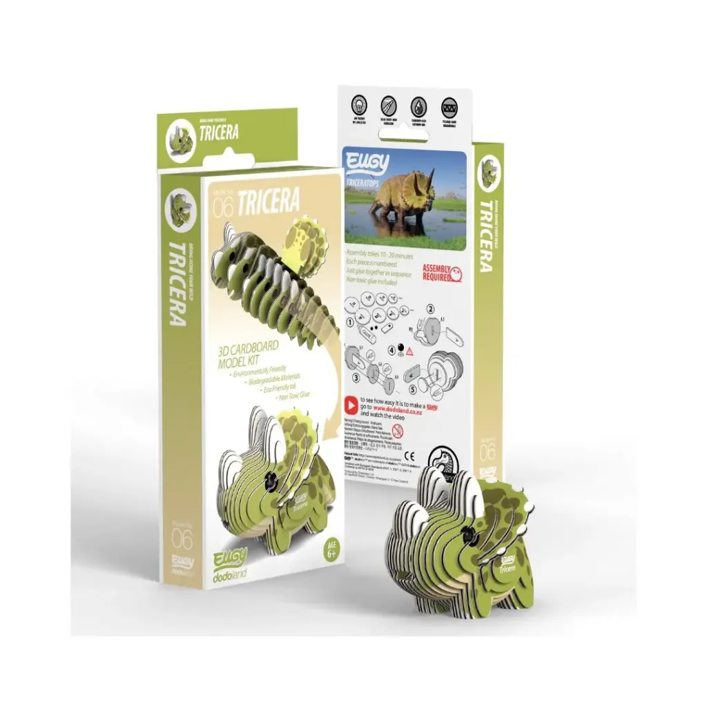 [DOEU-TRC] Eugy Triceratops 3D