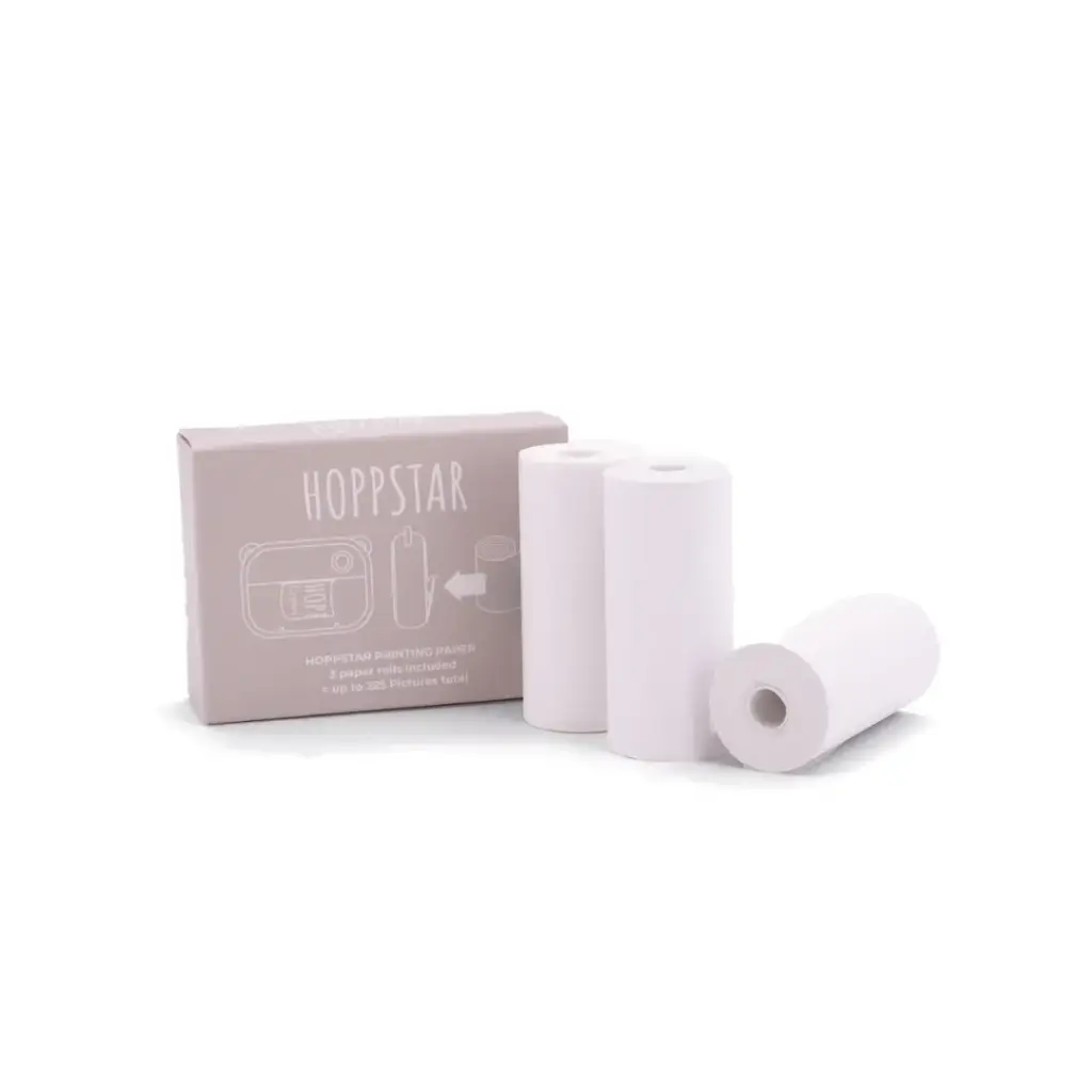 Hoppstar - 3 rollos de papel térmico