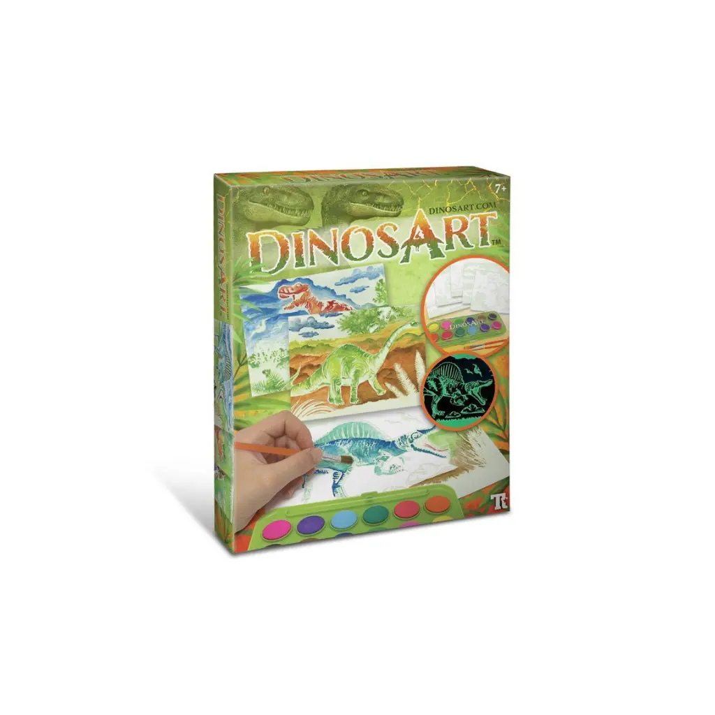 Acuarelas Mágicas de Dinosaurios