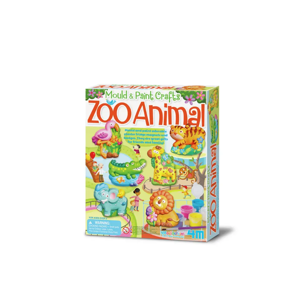 [Y304753] Moldea y Pinta - Animales del Zoo