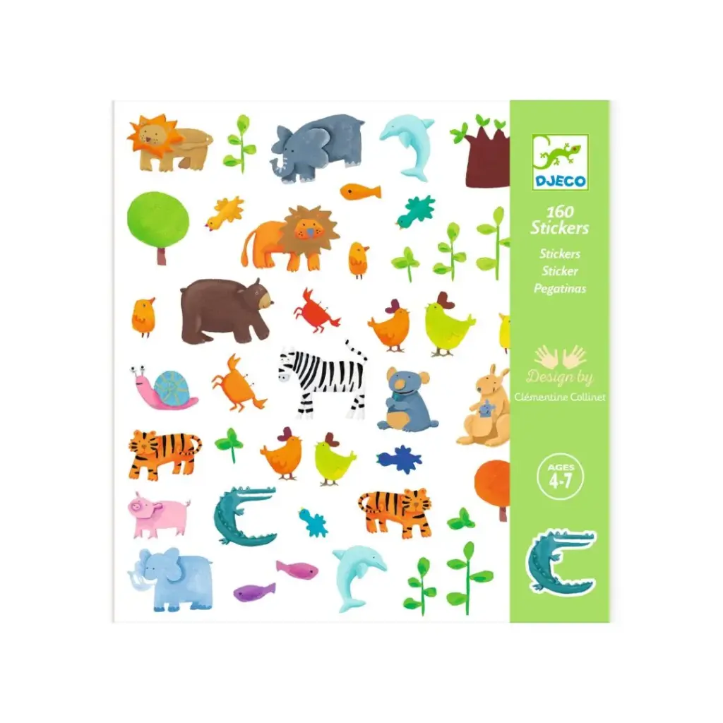 [38841] Pegatinas animales