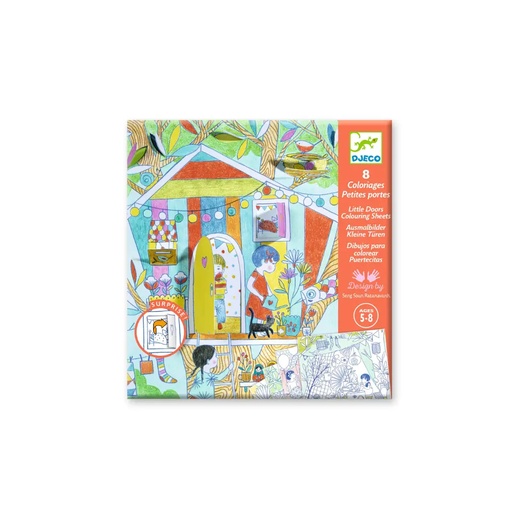 [39683] Colorea Las cabañas de Nina