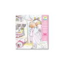 Colorea Las pequeñas puertas de Pupi