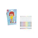 Rotuladores Pincel x10