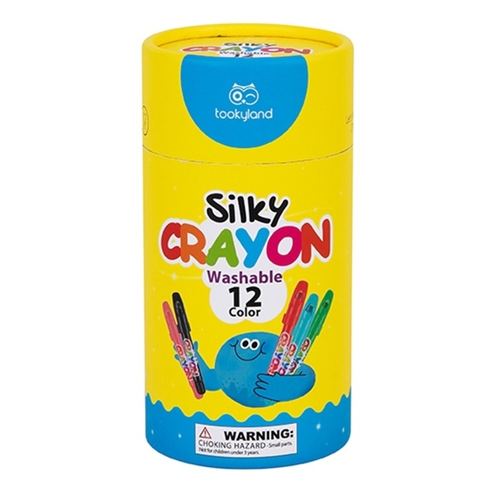 [JMLT104A] Ceras de Seda Lavables-12 Colores