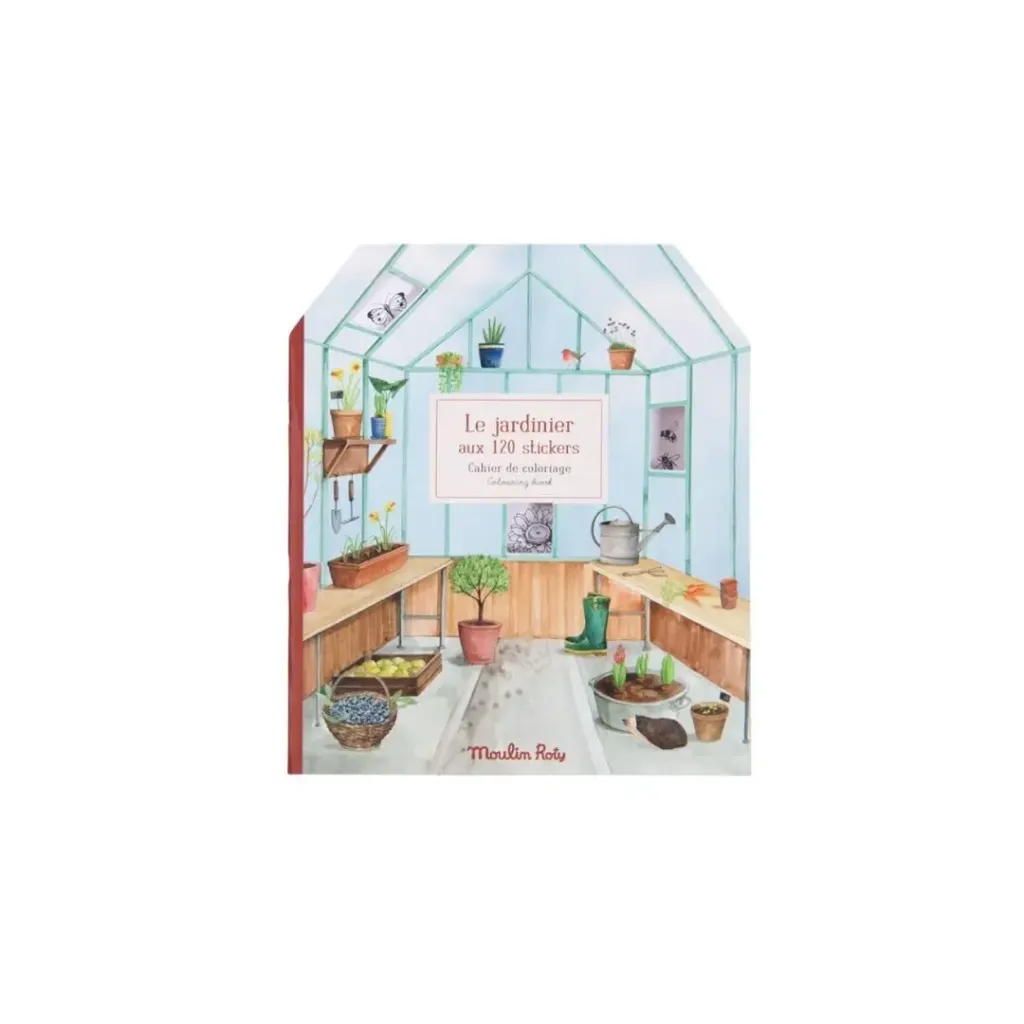 [MR712604] Cuaderno para colorear - El jardinero