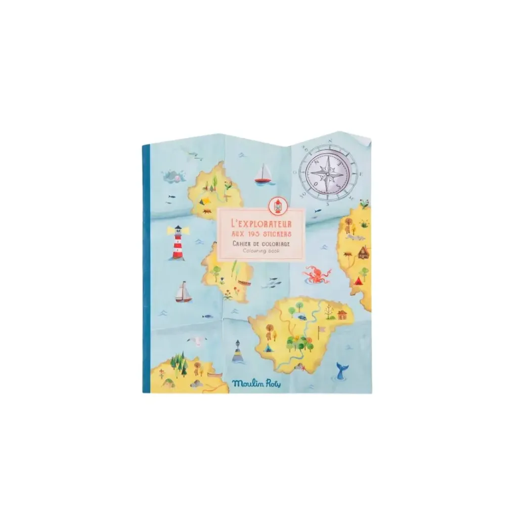 [MR712605] Cuaderno para colorear - El explorador