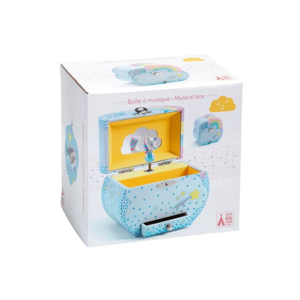 Caja de música - Sueños de Unicornio