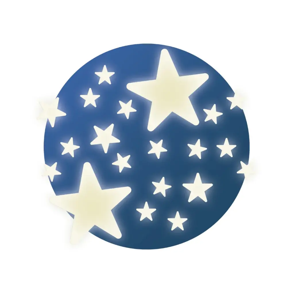 Stickers fosforescentes - Estrellas
