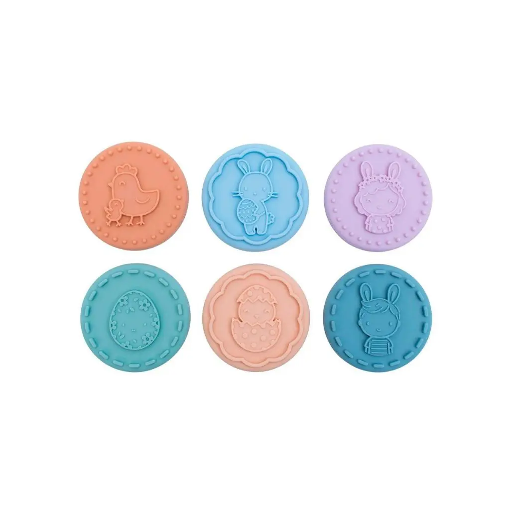 [TU70852] Sello Silicona - Galletas de Pascua