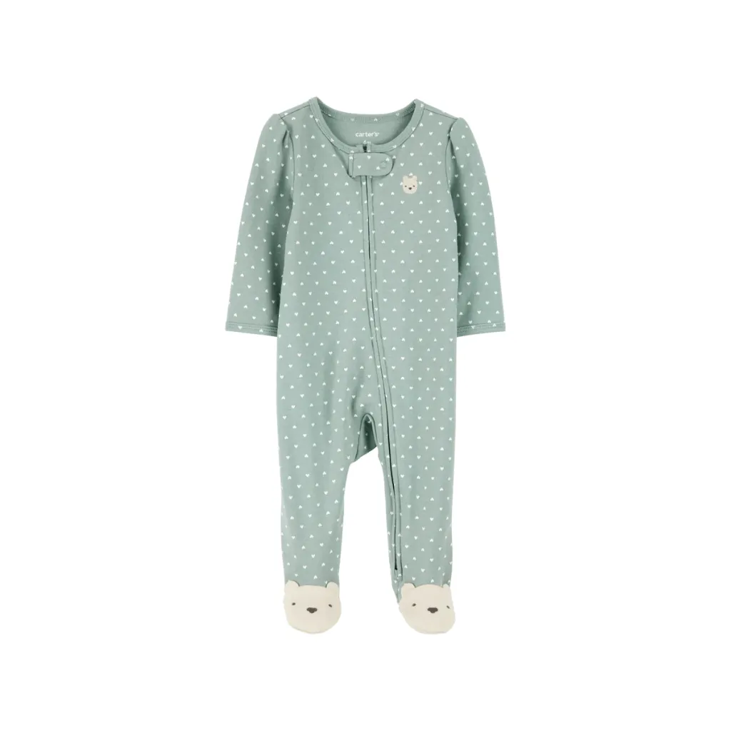 [1S948710-0-3M] Pijama entero algodón diseño polka (3m)