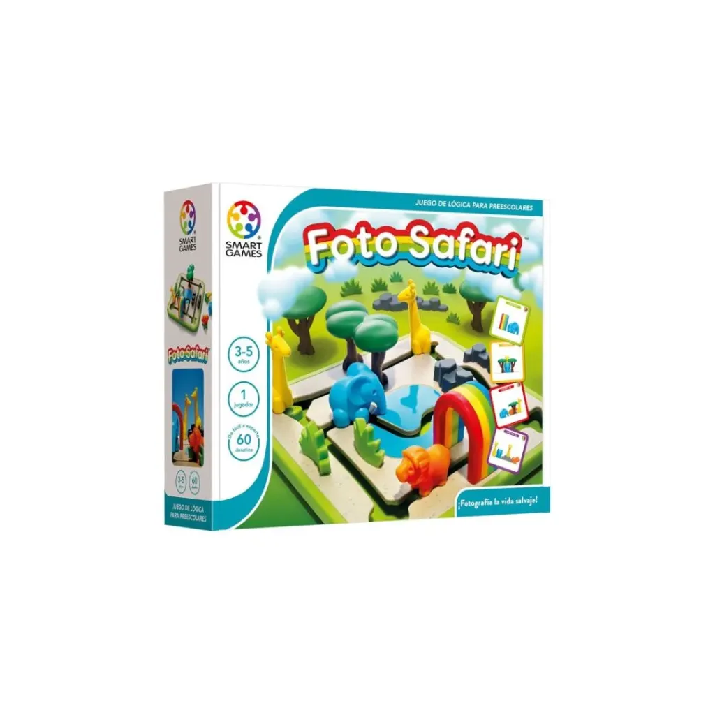 [SG042ES] Juego de Lógica Foto Safari