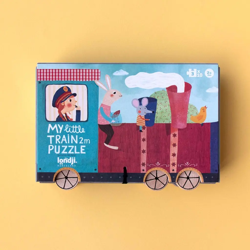 [PZ588U] My Little Train Puzzle