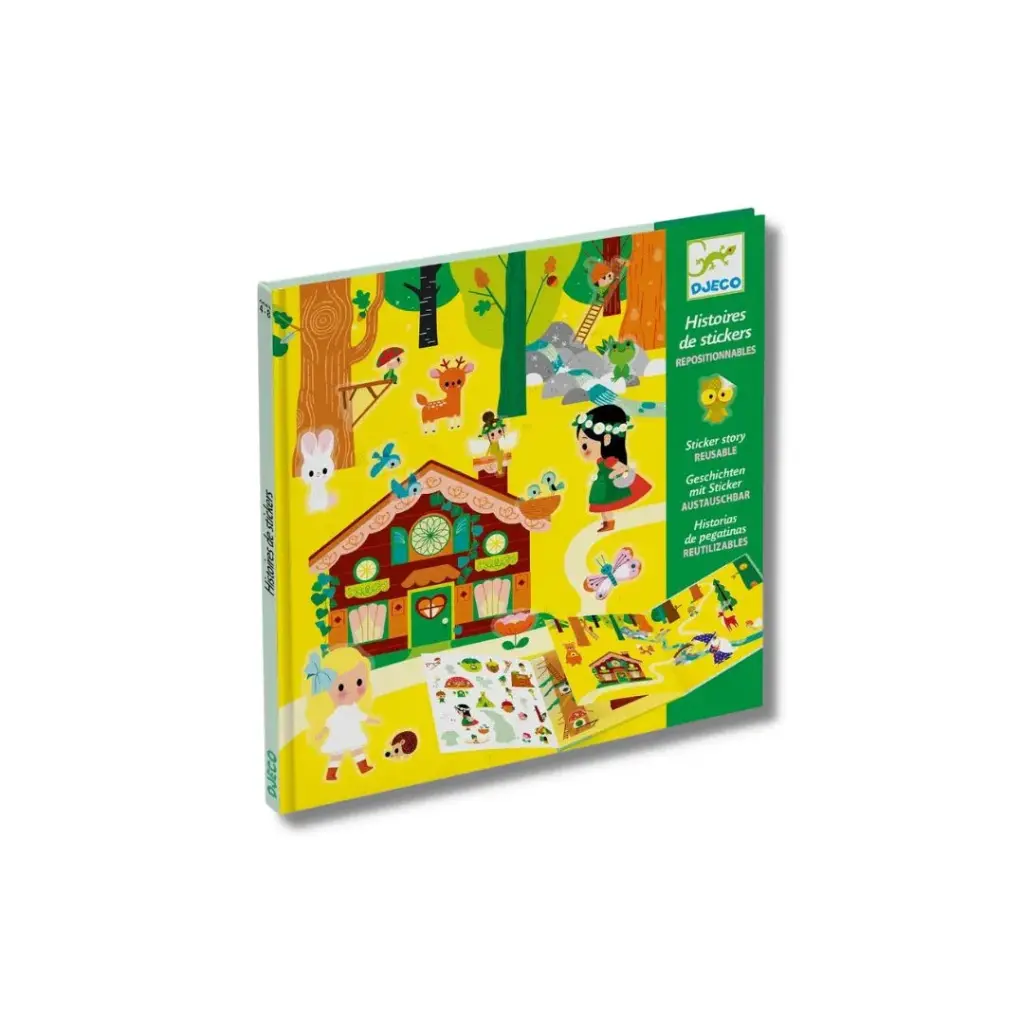 Pegatinas reposicionables - Cuentos El Bosque Mágico