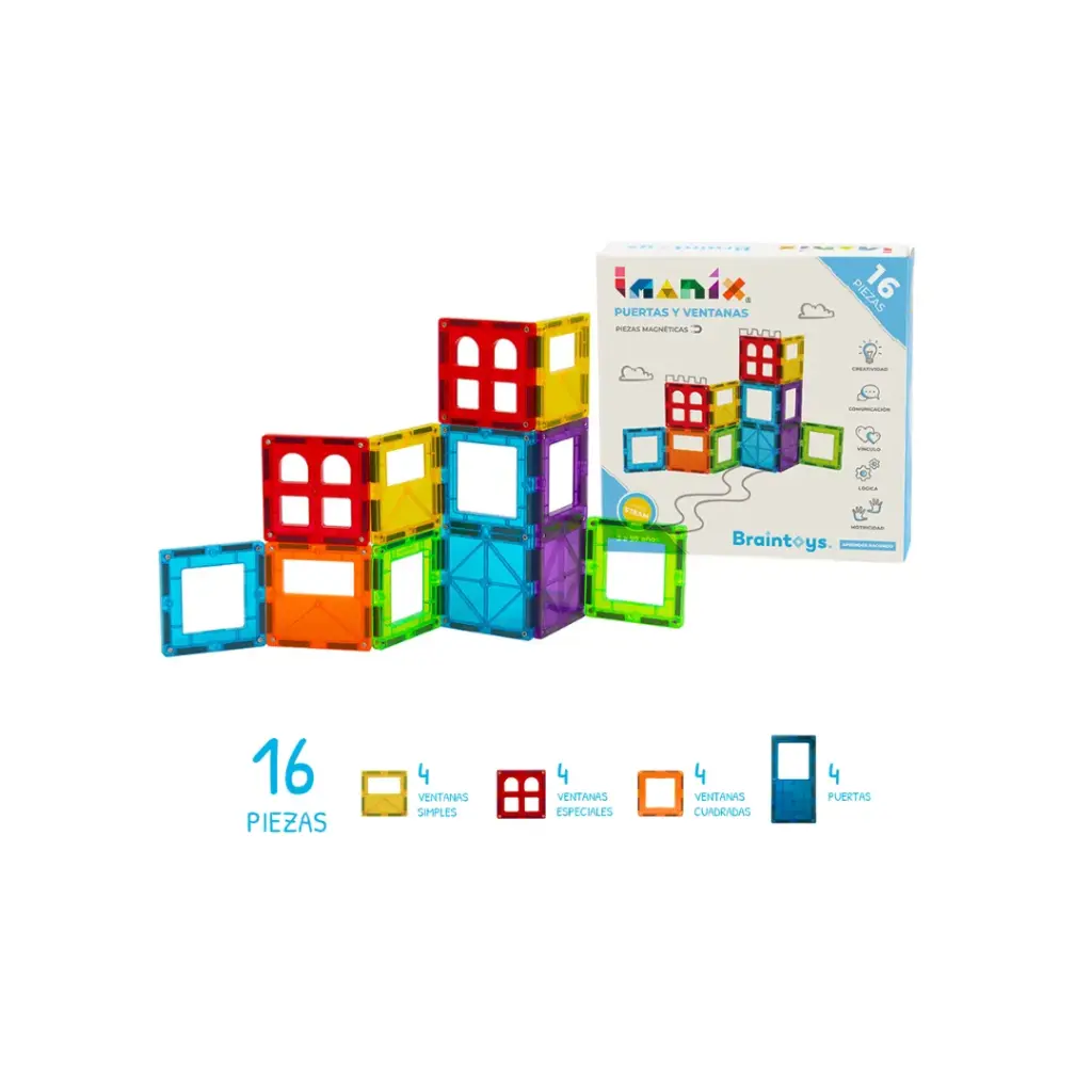 Imanix Puertas y Ventanas 16 pzas