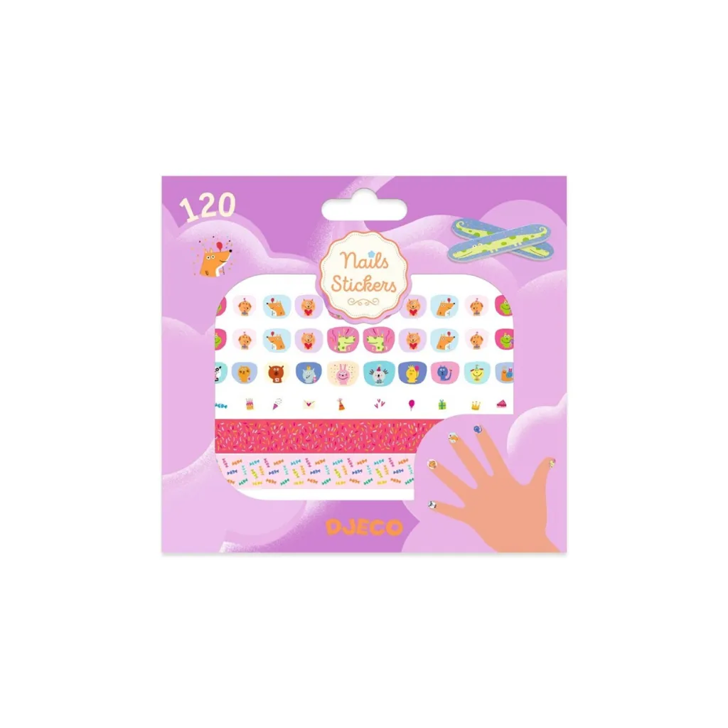 Adhesivos para uñas - ¡Feliz cumpleaños! 