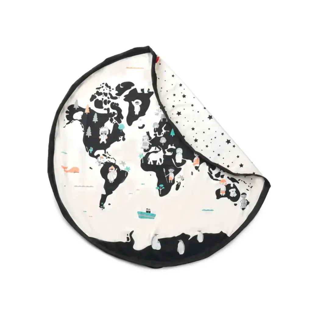 Alfombra Play & Go - World map