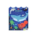 Libro colorear + Adhesivos - Océano