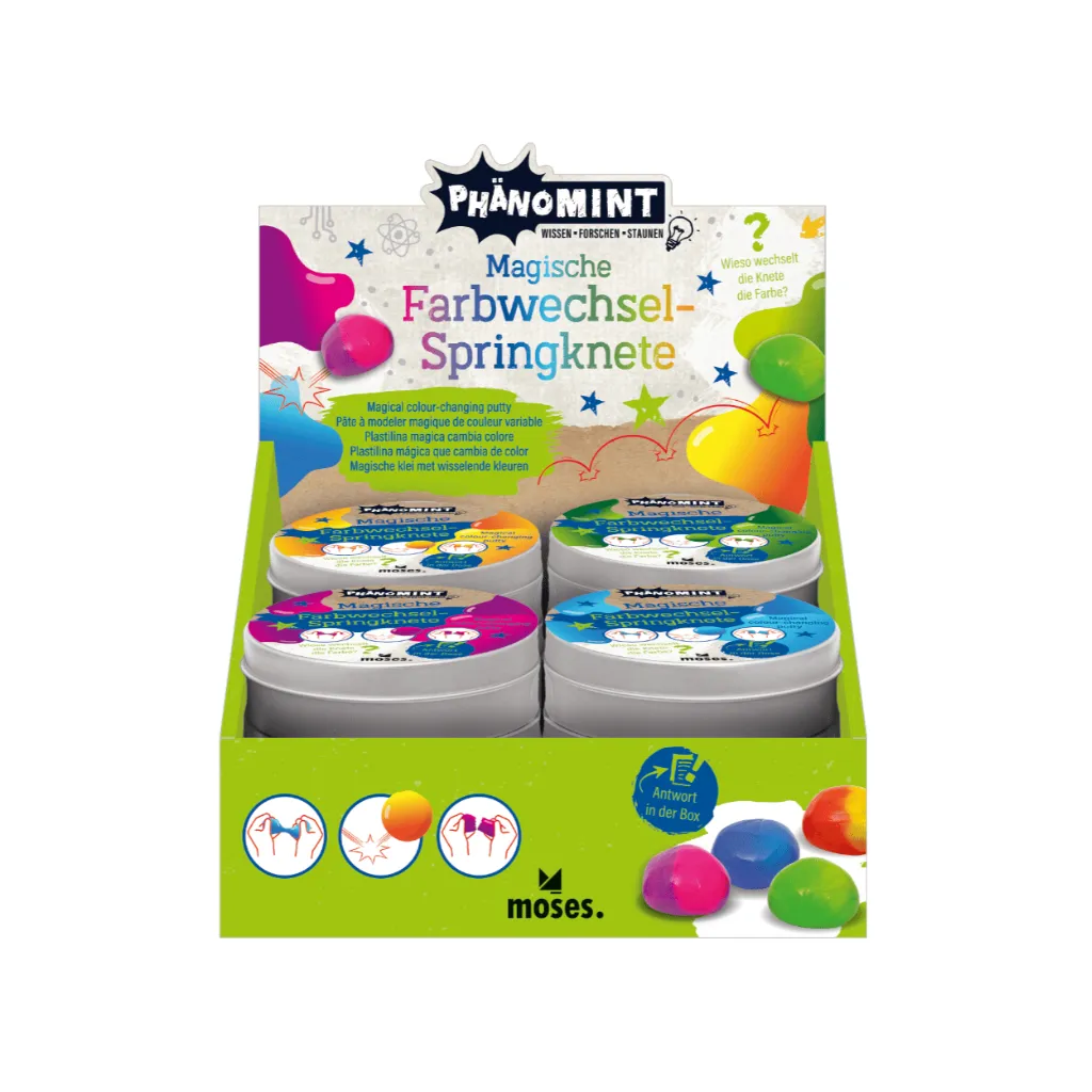 Plastilina Saltarina - Cambia de Color