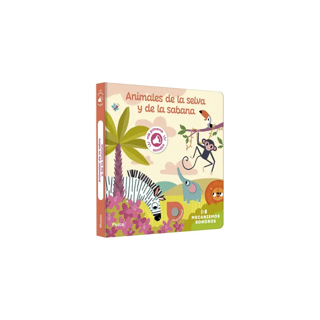 Libro de sonidos - Animales de la Selva y la Sabana
