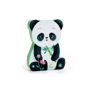 Puzzle Silueta - Leo el panda 24 pzas.