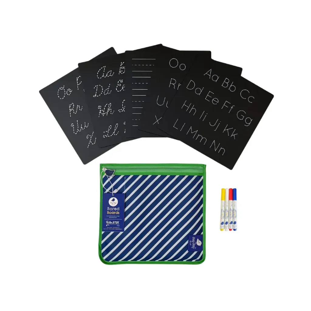 [288054] Set de Pizarra de Rotuladores de Tiza - ABCs