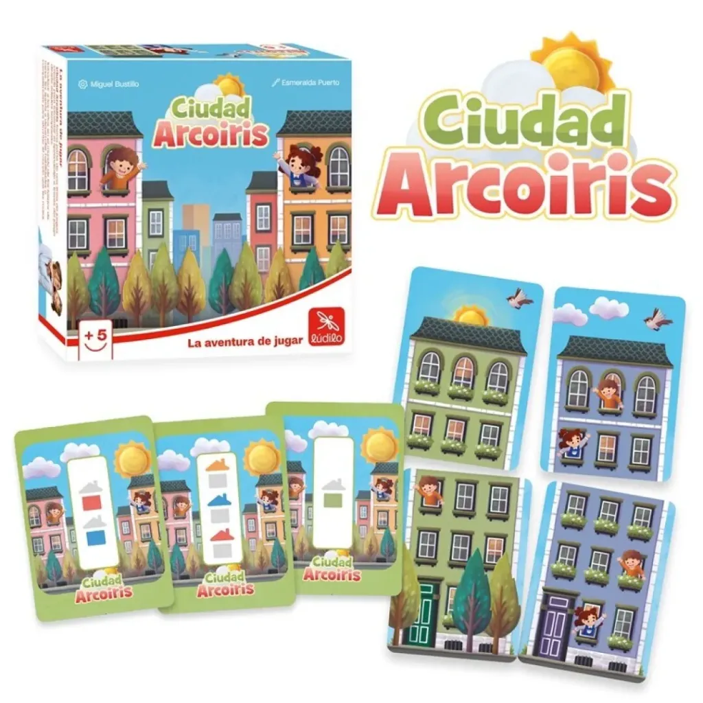 [89035] Juego de cartas Ciudad Arcoíris