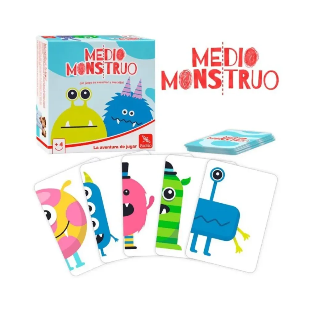 [803286] Juego de cartas Medio Monstruo
