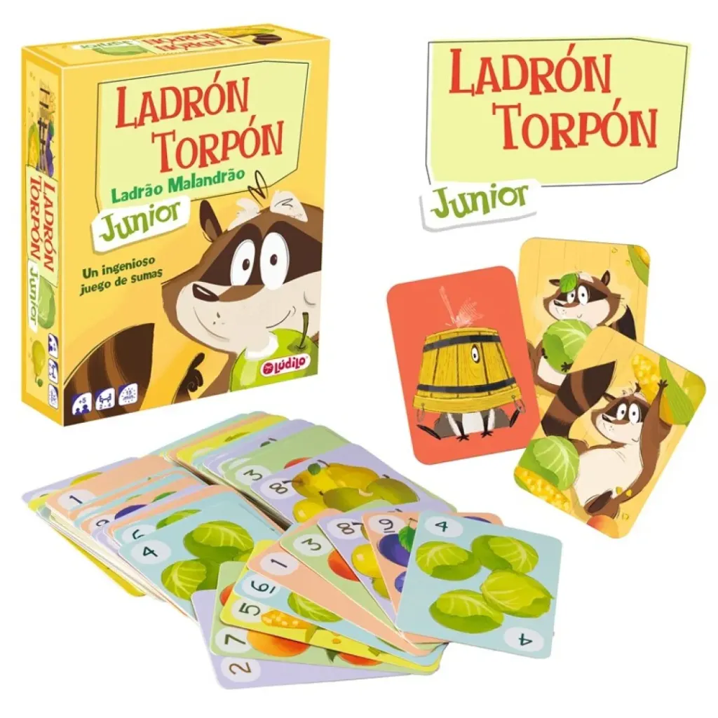 [80976] Juego de cartas Ladrón Torpón Junior