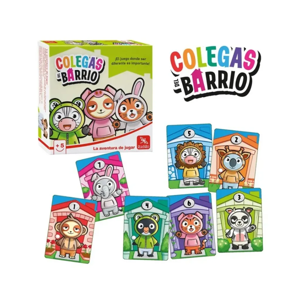 Juego de cartas Colegas del Barrio