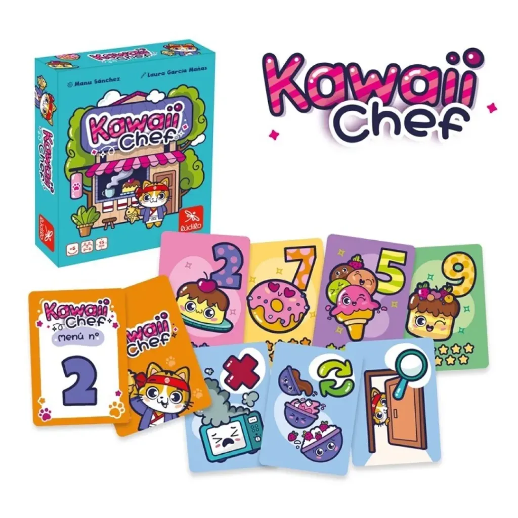 [89164] Juego de cartas Kawaii Chef