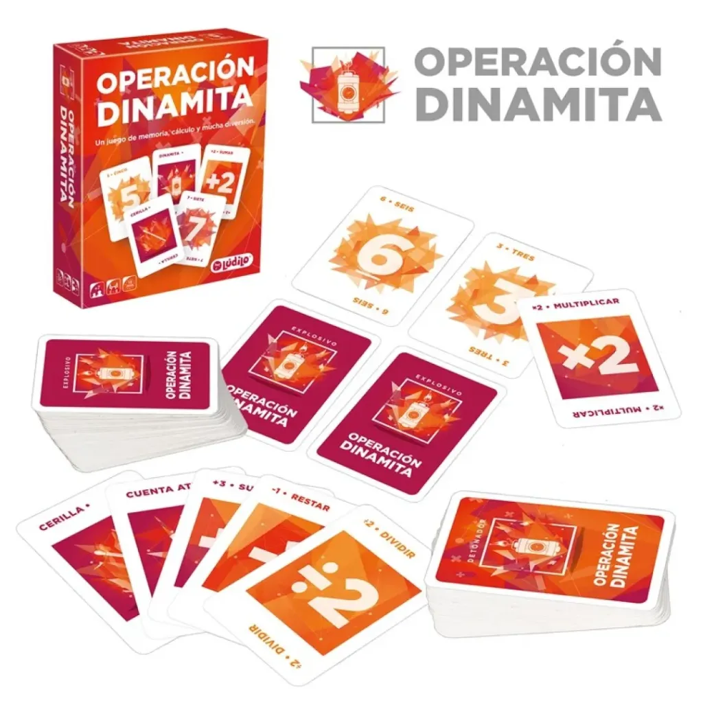 [803047] Juego de cartas Operación Dinamita