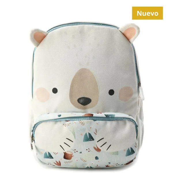 Mochila Junior A4 Oso Polar