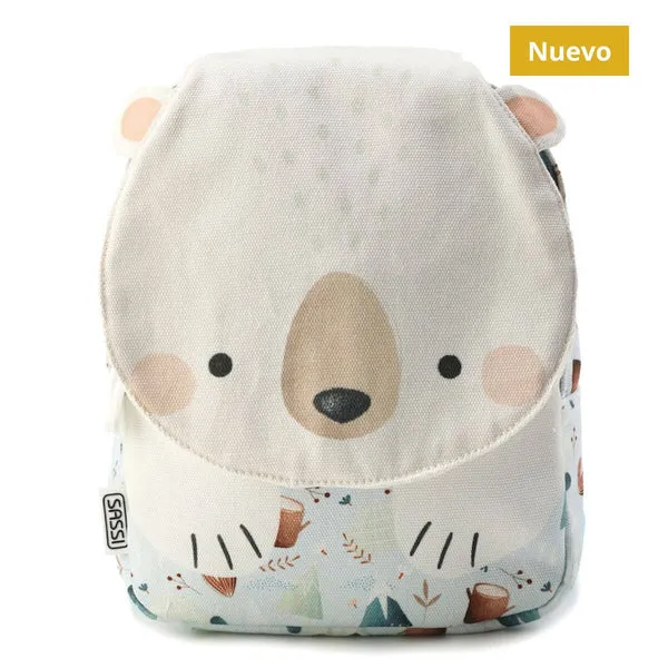 Mini Mochila Oso Polar