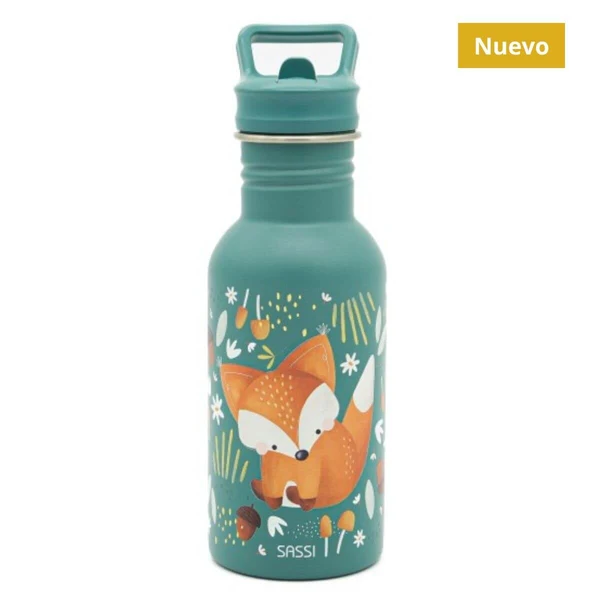 [SB2034] Botella Acero Inox Zorro