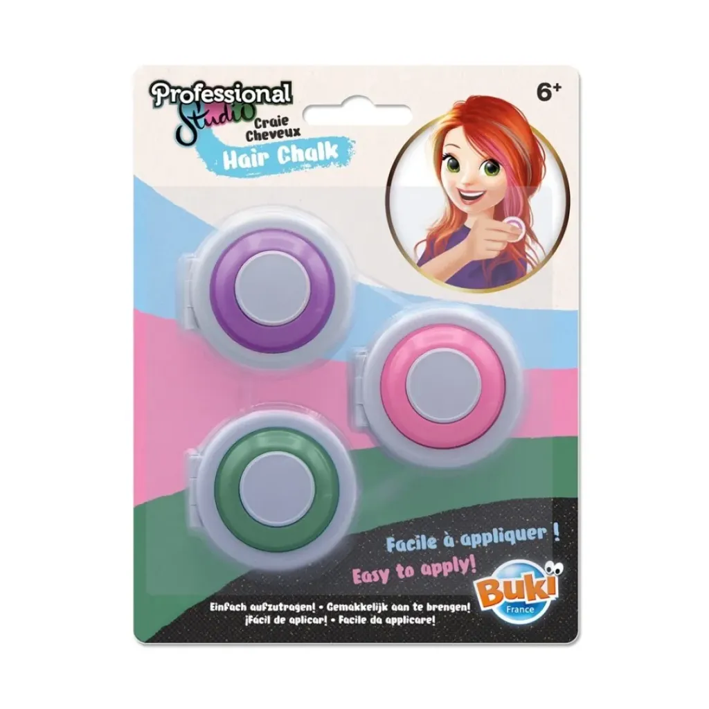 [3010700] Buki Kit Tizas para el cabello