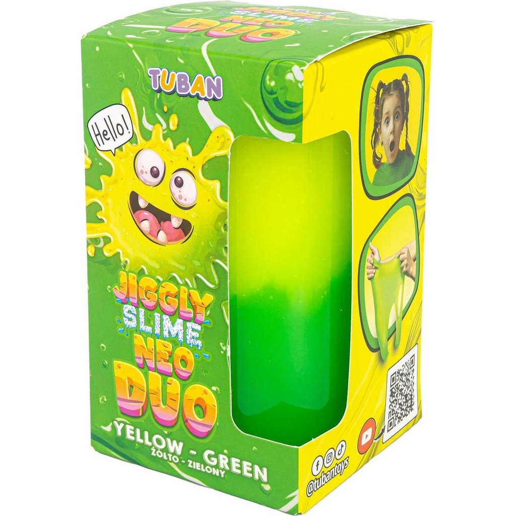 Tuban Jiggly slime neo duo amarillo-verde