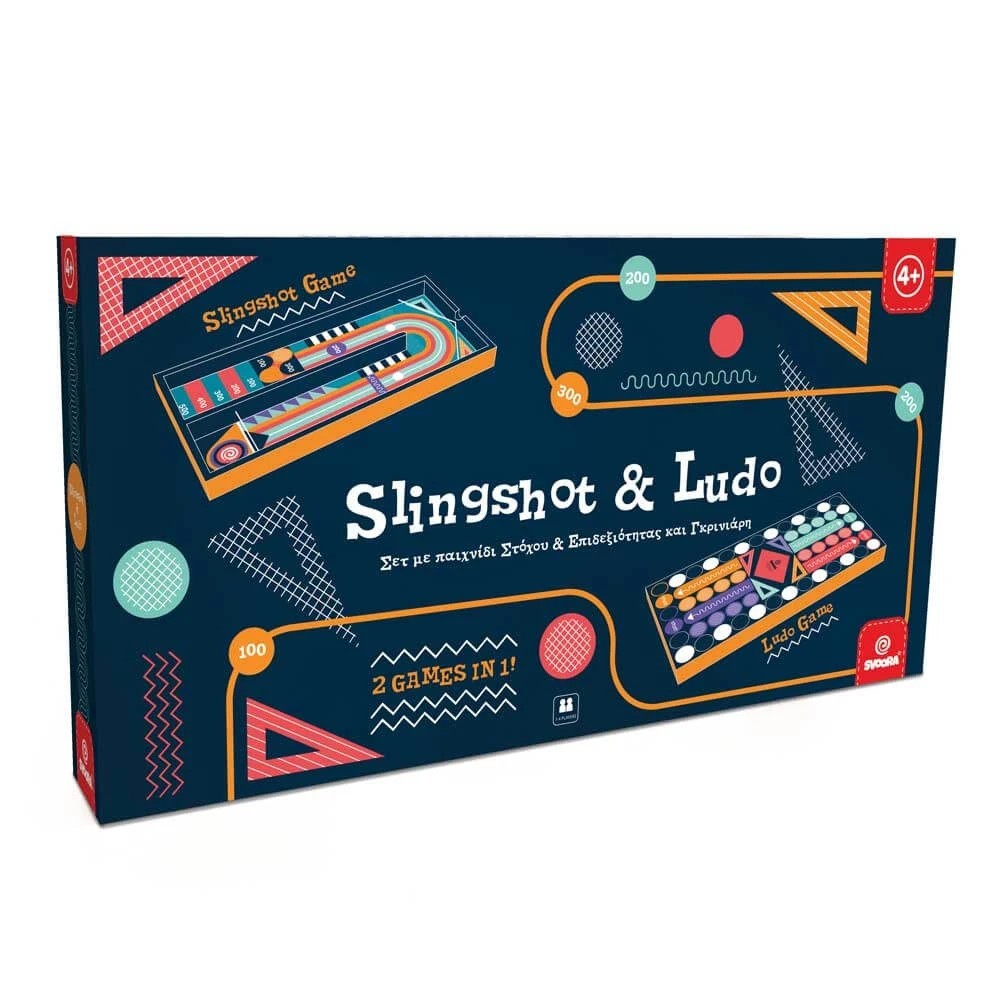 Svoora Juego Slingshot & Ludo game