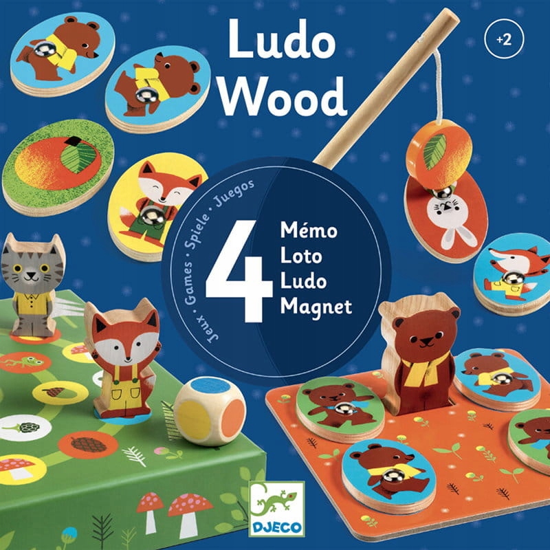 Ludo Wood - Juego educativo