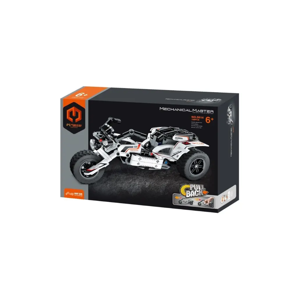 [605814] iM.Master Moto Blanca Pull Back -198 pzas