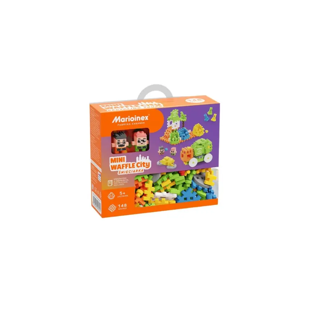 [M903131] Mini waffle - Camión de Reciclaje