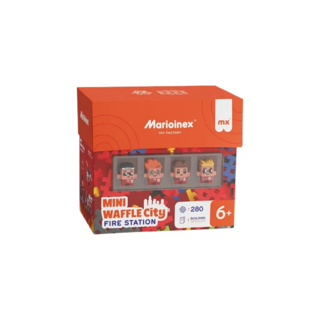 [M906279] Mini waffle City - Estación de bomberos